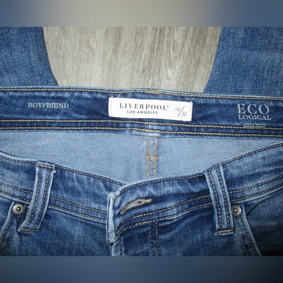 Liverpool Los Angeles Boyfriend Cropped Jeans - Picture 4 of 4